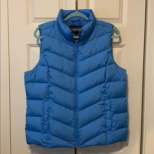 Beautiful blue Lands End Large women’s vest